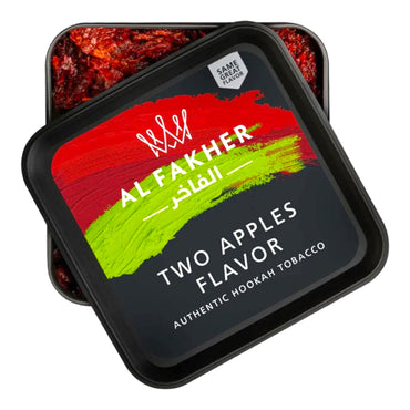 ﻿AL Fakher Two Apples Flavor الفاخر نكهة التفاح